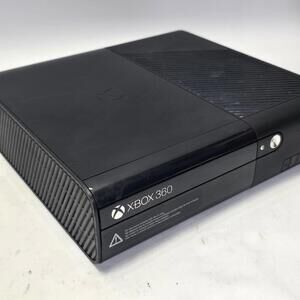 Xbox 360 E Console Model 1538 Black Tested Working Console Only 2013